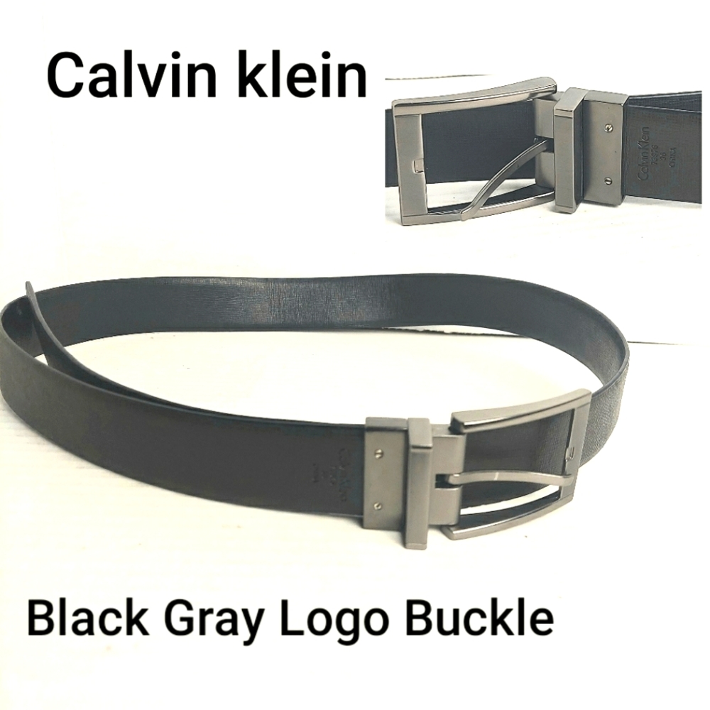 SOLD🚫🚫🚫Calvin klein black leather belt
